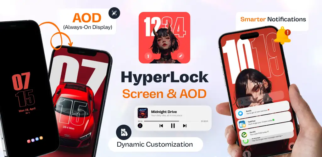 HyperLock Screen & AOD